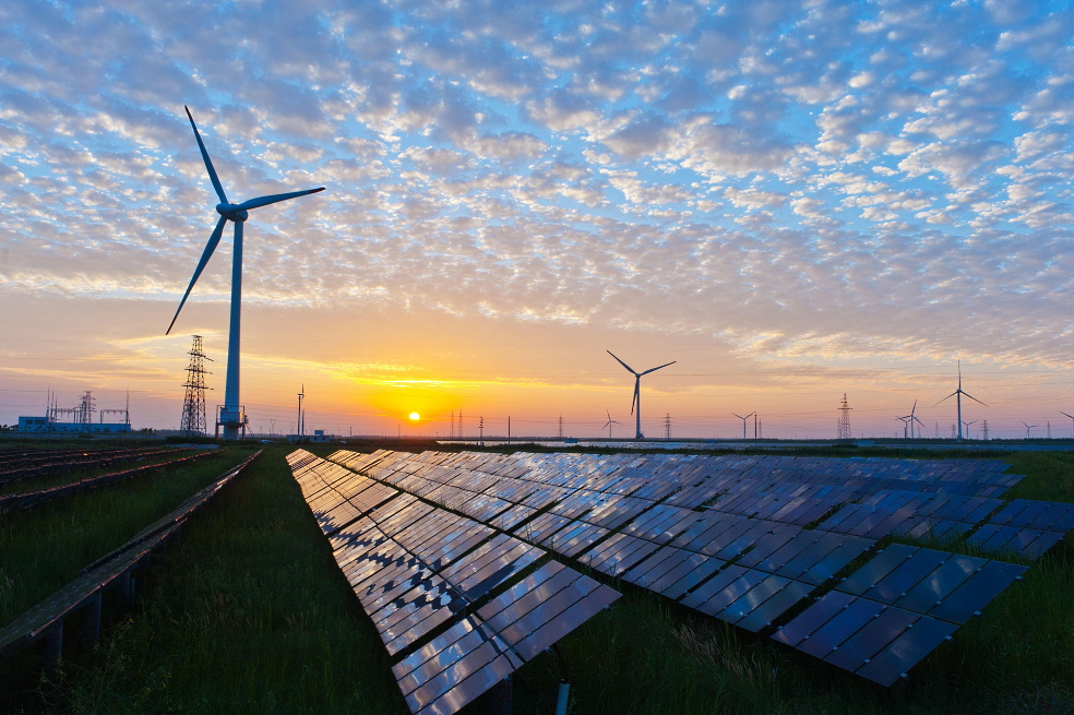 Wind turbine installation works Wind turbine installation works